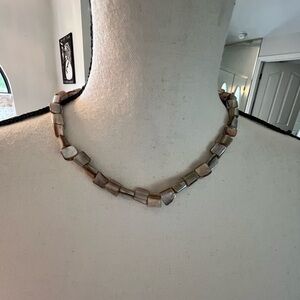 Elegant Brown Beaded Necklace